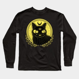 Spooky cat Long Sleeve T-Shirt